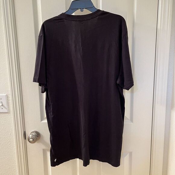 Standard James Perse Black Short Sleeve V Neck T-Shirt Men's Size 5 XXL MLJ3352 - Picture 7 of 10
